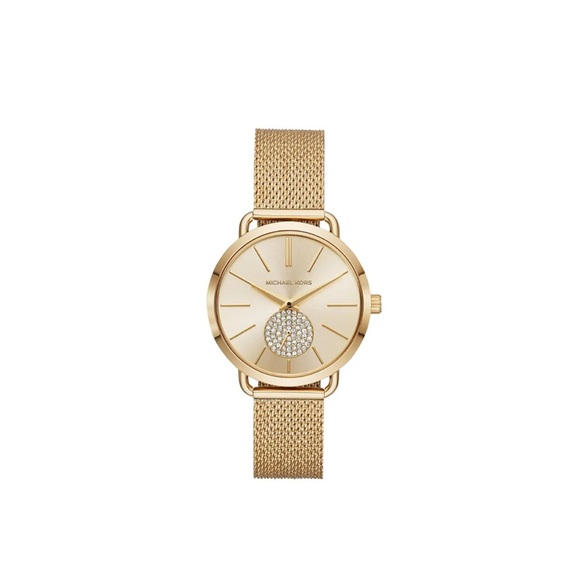 Michael Kors Jewelry - MK gold covered stainless steel MK watch
